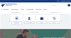Desktop Screenshot of northsuburban.com