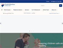 Tablet Screenshot of northsuburban.com